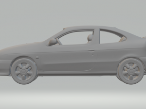 Renault Megane Coup 98 3D 打印模型