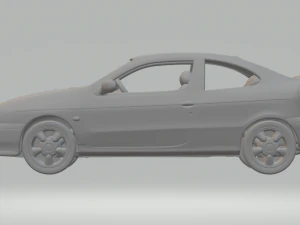 Renault Megane Coup 98 3D Print Model