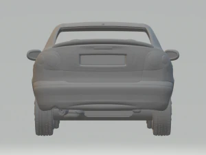 Renault Megane Coup 98 3D Print Model