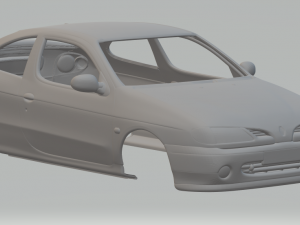 RENAULT MEGANE COUPE 98 3D Print Model