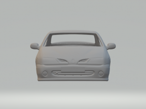 RENAULT MEGANE COUPE 98 3D 打印模型