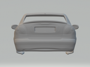 RENAULT MEGANE COUPE 98 3D 打印模型