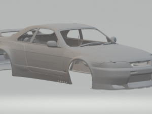 Nissan skyline pandem 3D Print Model