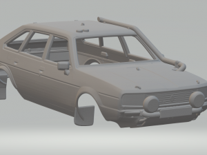 RENAULT R20 PARIS DAKAR 3D Print Model