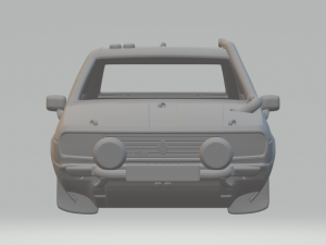 RENAULT R20 PARIS DAKAR 3D Принт Модель