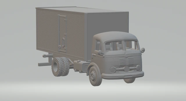 Mercedes benz lp 321 3D Print Model .c4d .max .obj .3ds .fbx .stl .blend