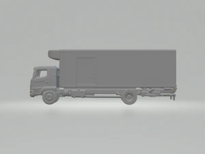 Hino 500 truck box 3D Print Model