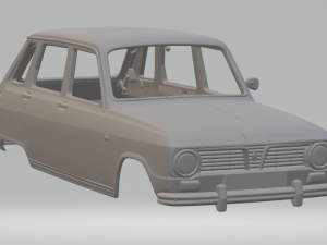 RENAULT R6 1968 3D Print Model