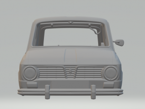 RENAULT R6 1968 Model do druku 3D