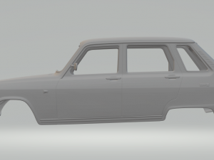 RENAULT R6 1968 Model do druku 3D