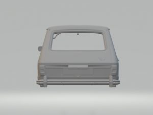 RENAULT R6 1968 Model do druku 3D