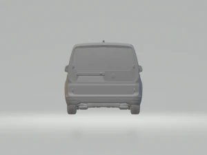 VW CADDY VAN 3D Print Model