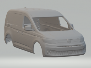 VW CADDY VAN bofy Modelo de Impressão 3D