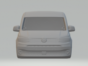 VW CADDY VAN bofy 3Dプリントモデル