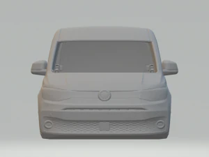 VW CADDY VAN bofy 3D Print Model