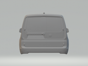 VW CADDY VAN bofy 3Dプリントモデル