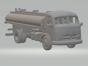 Mercedes benz 312 lp tank Model Cetak 3D