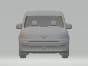 Vw caddy van 3D-Druckmodell