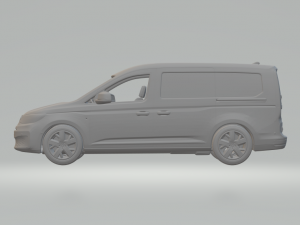 Vw caddy van 3D-Druckmodell
