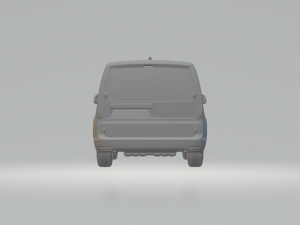 Vw caddy van 3D-Druckmodell