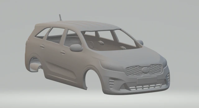 Kia sorento 2019 3D Print Model .c4d .max .obj .3ds .fbx .stl .blend 