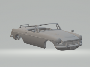 MG B ROADSTER MK1 Modelo de Impressão 3D