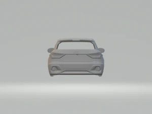 ऑडी ए1 सिटीकार्वर 3D प्रिंट मॉडल
