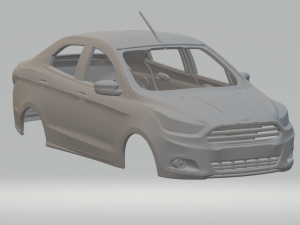 Fordka sedan 3D Print Model