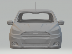 Fordka sedan 3D Print Model