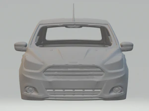 Fordka sedan 3D Print Model