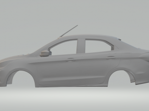 Fordka sedan 3D Print Model