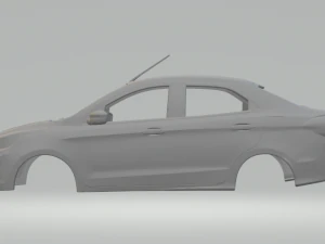 Fordka sedan 3D Print Model