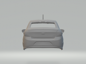 Fordka sedan 3D Print Model