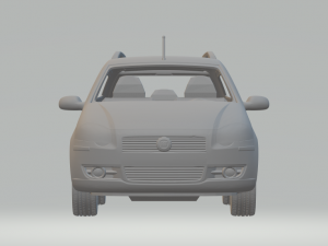 FIAT PALIO WEEKEND 3D 프린트 모델