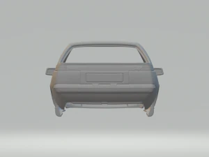 1983 Renault Fuego Turbo 3D Print Model