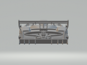 Pagani zonda r barchetta Model Cetak 3D