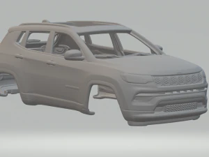 Kompas Jip Model Cetak 3D