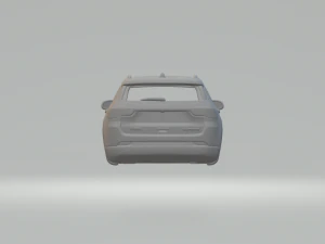 Jeep Compass 3D Print Model