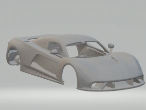 Hennessey Venom F5 3D Print Model