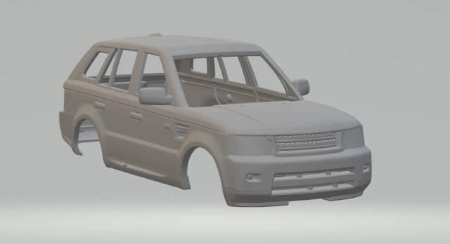 Land Rover Range Rover 2011 3D Print Model .c4d .max .obj .3ds .fbx .stl .blend 