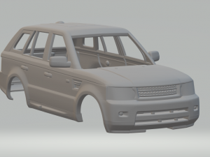 Land Rover Range Rover 2011 Model Cetak 3D