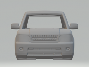 Land Rover Range Rover 2011 Model Cetak 3D