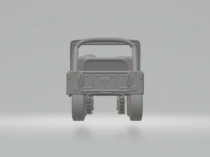 JEEP CJ5 3D Print Model