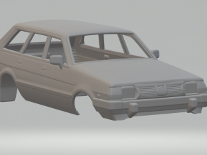 SUBARU 1600 ESTATE 3D 打印模型