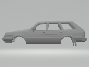 SUBARU 1600 ESTATE 3D Print Model