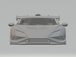 HURACAN ST EVO 3D प्रिंट मॉडल