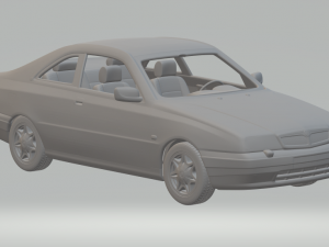 LANCIA K COUPE 98 3D प्रिंट मॉडल