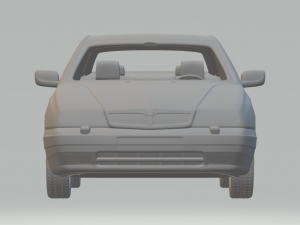LANCIA K COUPE 98 3Dプリントモデル