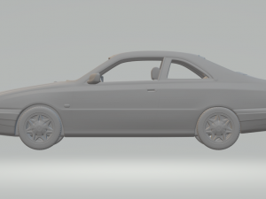 LANCIA K COUPE 98 3Dプリントモデル