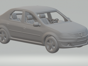 Renault logan mk1 kit 3D Print Model